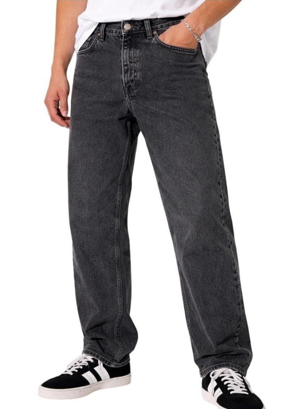Levi's Vintage 505 Straight Leg Jeans, Faded Black Wash – 36x29